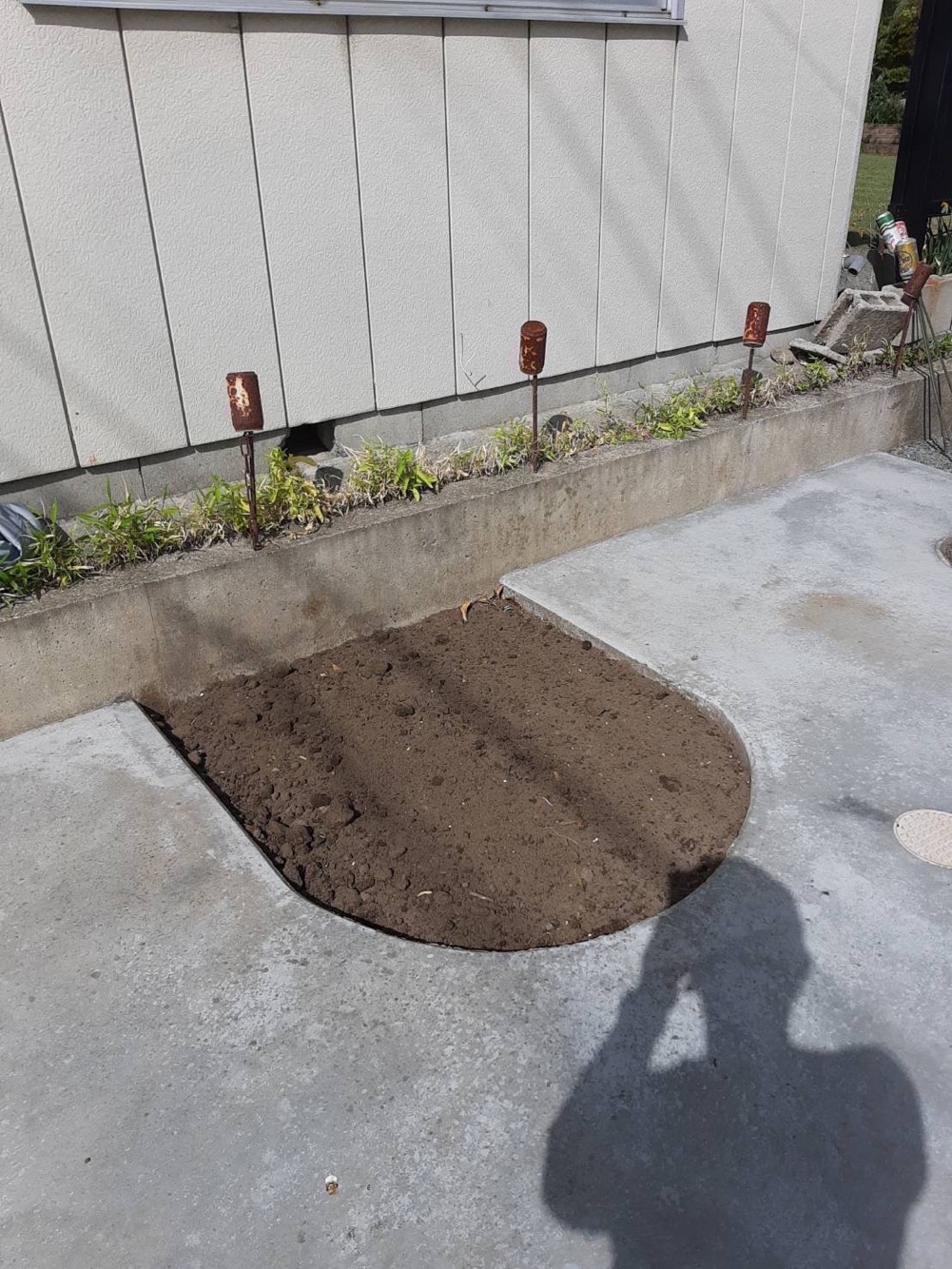 庭木の伐根（施工後）